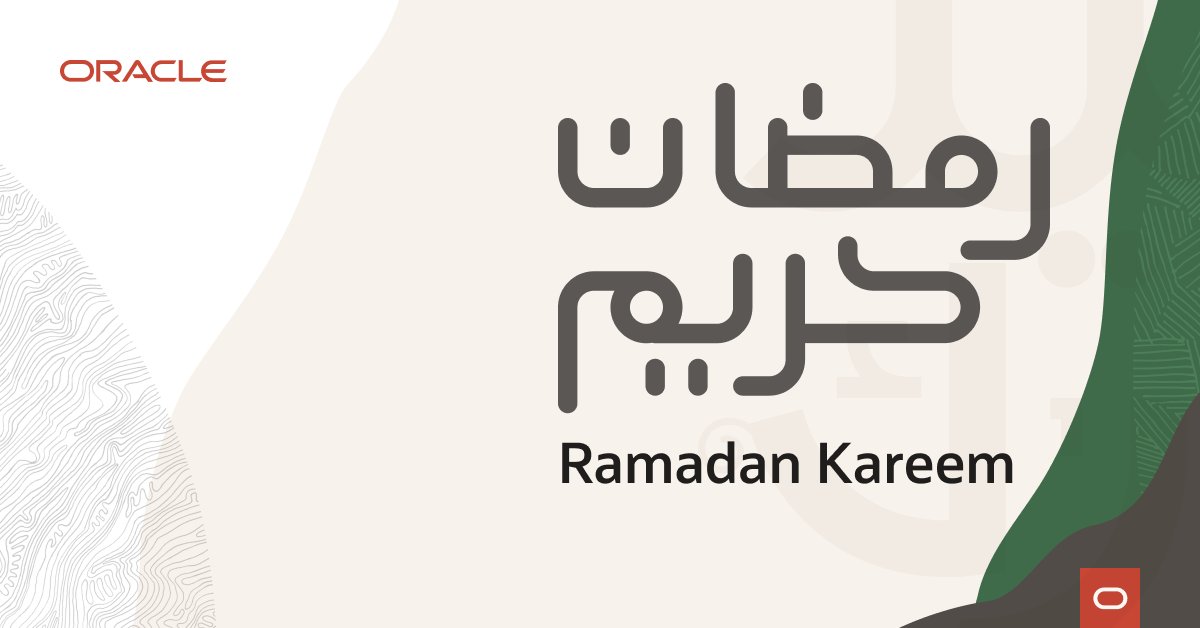 نتمنى لكم ولأحبائكم رمضان كريم

We wish you and your loved ones a blessed Ramadan