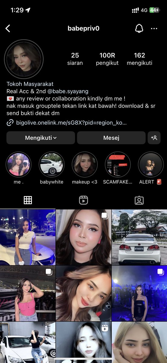 Azri026's tweet photo. Siapa nak cari Perempuan simpanan boleh la cari dia ni dia ni suka lelaki Kaya raya ni nama ig dia nama IG dia babeprivo 😆 
#Malaysia #duniaterbalik69 https://t.co/cDSGtJDSBv