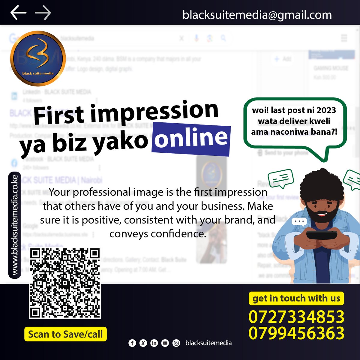 blacksuitemedia's tweet photo. +254 727334853 | +254 799456363
BLACK SUITE MEDIA
the crown of technology
HAVE A BLESSED WEEK https://t.co/if0NSQQqyo