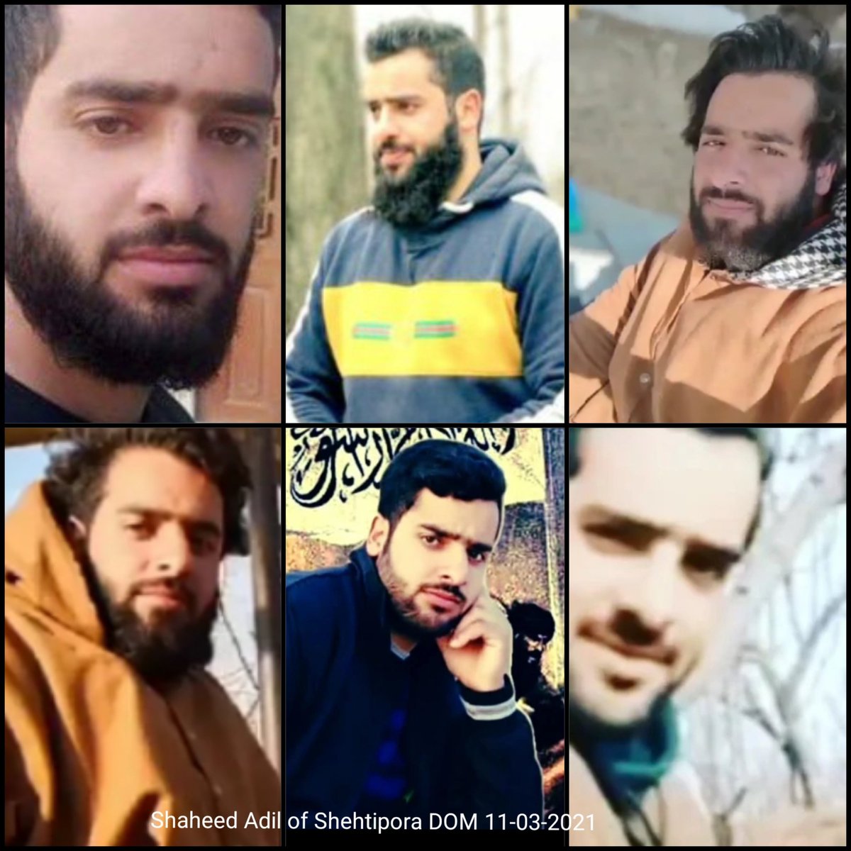 On this day in 2021, Shaheed Adil Bhat of Shethipora attained martyrdom on the day of his sister's wedding. Lest we forget!💔
#Kashmir