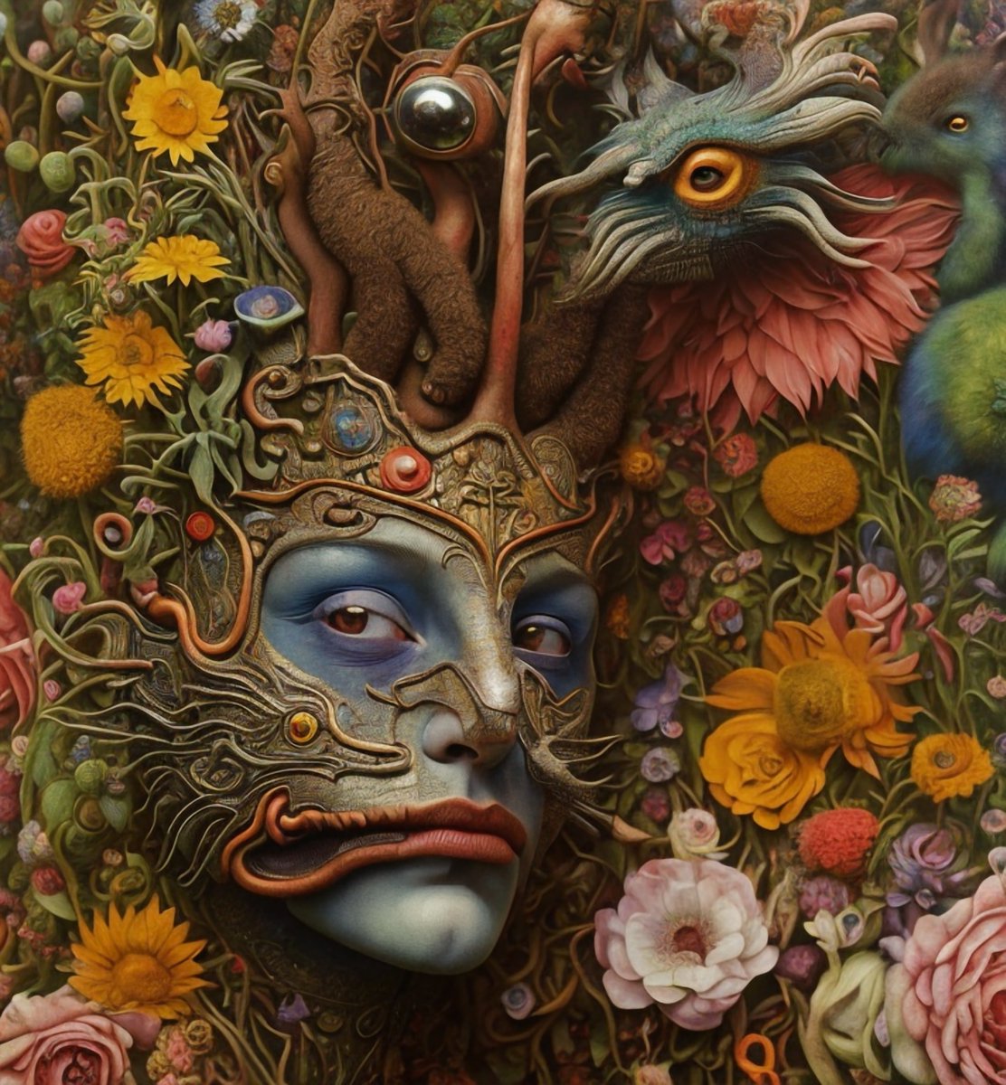 Good morning!!!!
Hope you'll have a hopeful week ahead!
☀️💥🍀💥✋😊💥🍀💥☀️

Jungle Fever

Dimensions: 5696 x 6144

#1of1 

objkt.com/tokens/KT1Hq29…