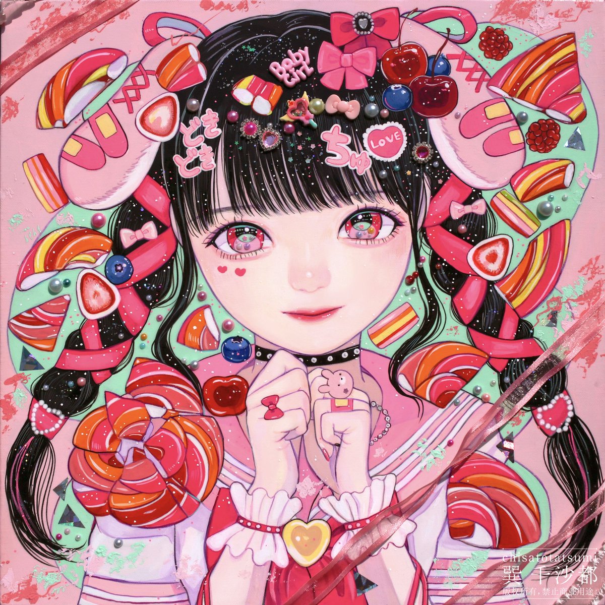 「わがままに生きようねっ#チバゆな 」|巽千沙都/ChisatoTatsumiのイラスト