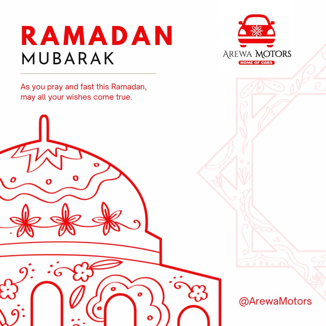 ArewaAuto's tweet image. As you pray and fast this Ramadan, may all your wishes come true. Amin 🙏🏾