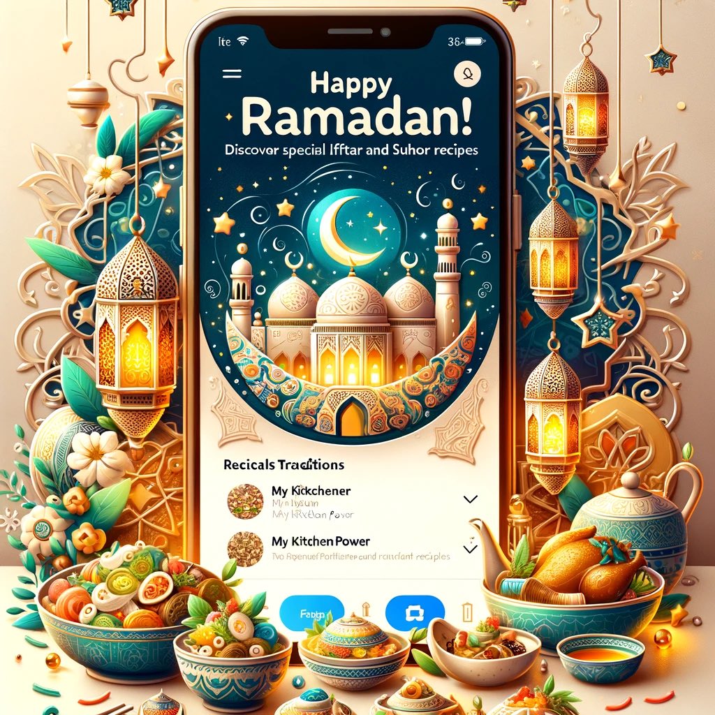 power_kitchen's tweet photo. Happy Ramadan! 🌙✨ This holy month, let #MyKitchenPower be your guide in preparing sumptuous Iftar and Suhoor meals. From traditional favorites to new twists, find everything to make this Ramadan memorable. #RamadanKareem #CulinaryTraditions https://t.co/aSwvSplVRE