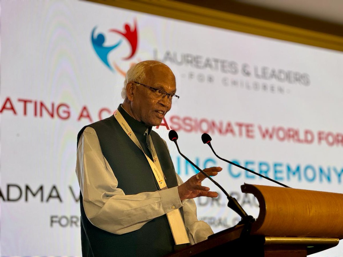 Kailash Satyarthi Children's Foundation US (@freeeverychild) on Twitter photo Padma Vibhushan <a href="/rameshmashelkar/">Raghunath Mashelkar</a> tells the 2024 Conclave his personal story. Dr. Mashelkar served for more than a decade as Director General of CSIR, nearly 2 decades as Chairman of the National Innovation Foundation, & another decade as President of Global Research Alliance. Yet Padma Vibhushan <a href="/rameshmashelkar/">Raghunath Mashelkar</a> tells the 2024 Conclave his personal story. Dr. Mashelkar served for more than a decade as Director General of CSIR, nearly 2 decades as Chairman of the National Innovation Foundation, & another decade as President of Global Research Alliance. Yet