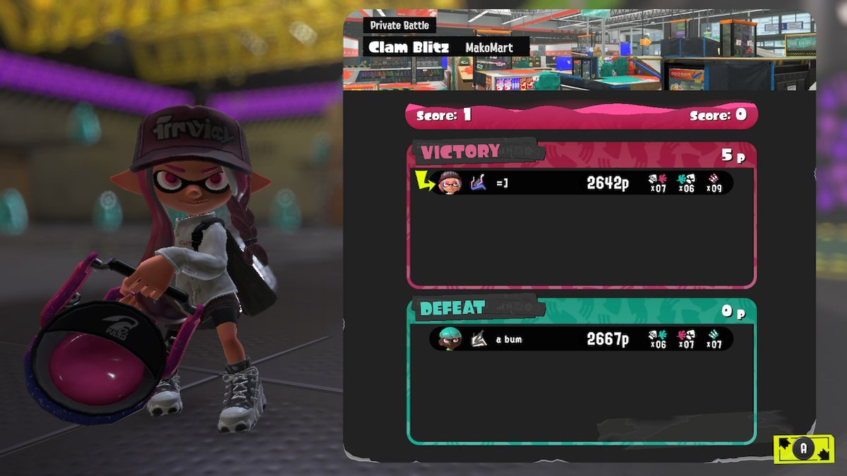 jayy sushi getting diffed on his main  #Splatoon3 #NintendoSwitch