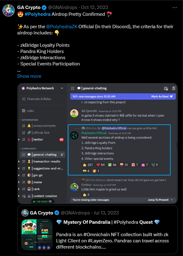 GA Crypto tweet media