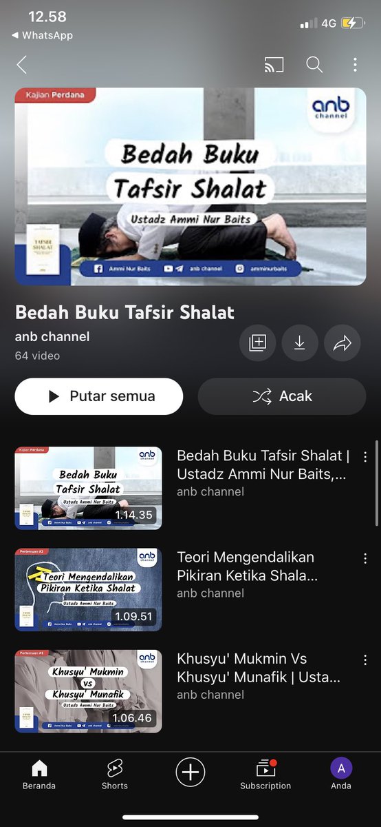 sjourneyes's tweet photo. @fjallmc Boleeh Kak di print jugaa, ada beberapa opsi nih dari kami. Ada buku tafsir shalat dan ceramah di yt https://t.co/ZPTWD4kkpj