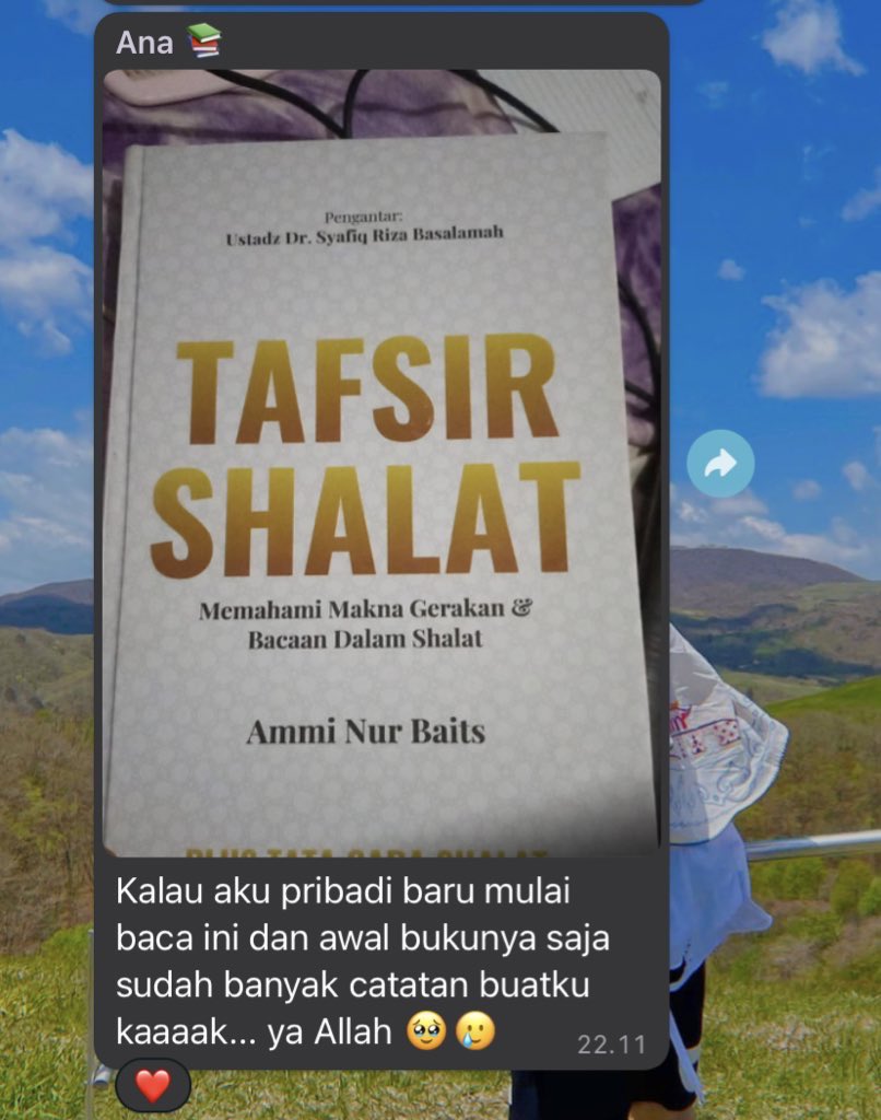 sjourneyes's tweet photo. @fjallmc Boleeh Kak di print jugaa, ada beberapa opsi nih dari kami. Ada buku tafsir shalat dan ceramah di yt https://t.co/ZPTWD4kkpj