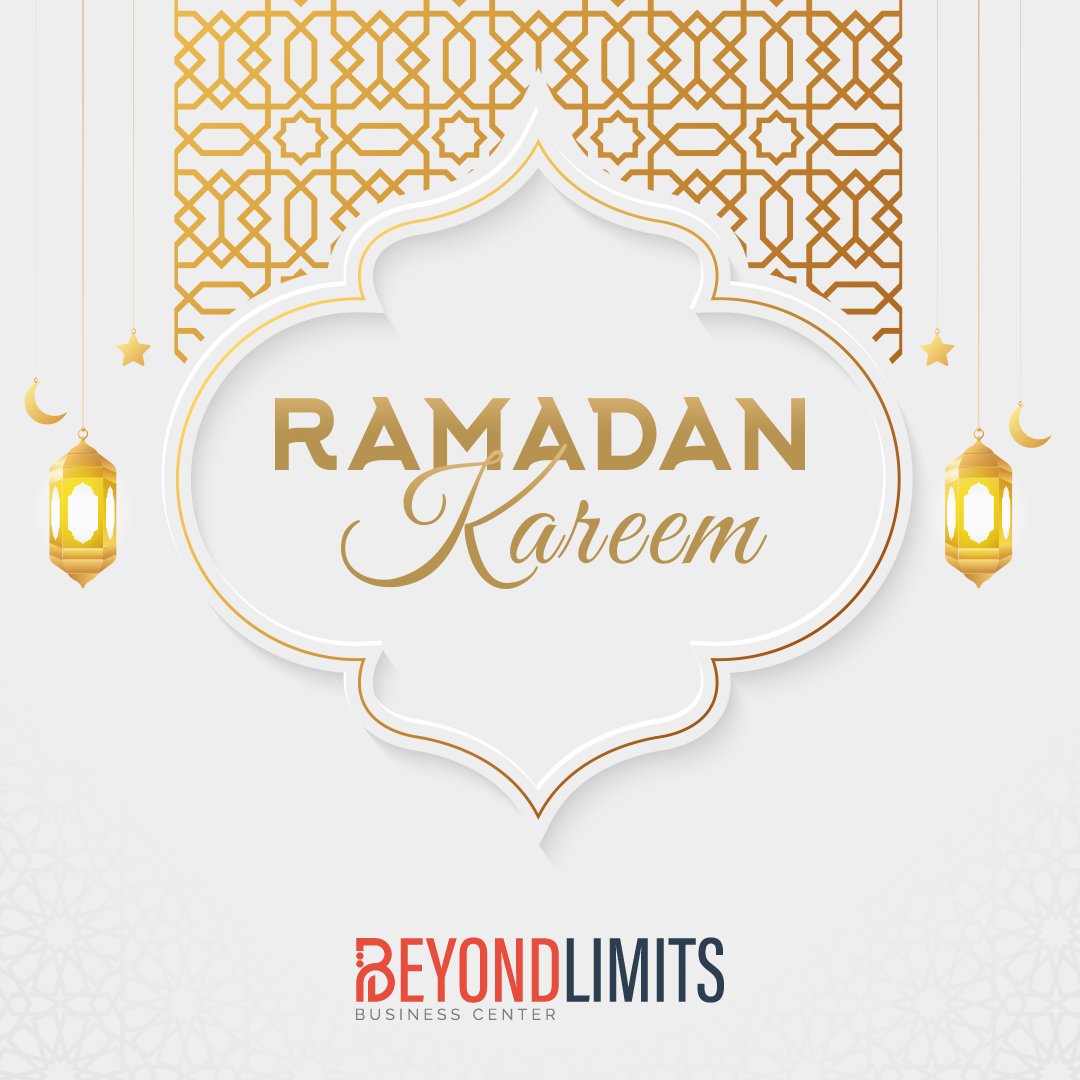 BeyondLimitsAE's tweet photo. May you be blessed with happiness and prosperity. Happy Ramadan!

Please be informed that our Ramadan office timings are as follows:

Sunday to Friday: 8:00 AM - 3:00 PM

#ramadamkareem #holymonth #ramadan2024 #happyramadan https://t.co/PJAYr6sixo