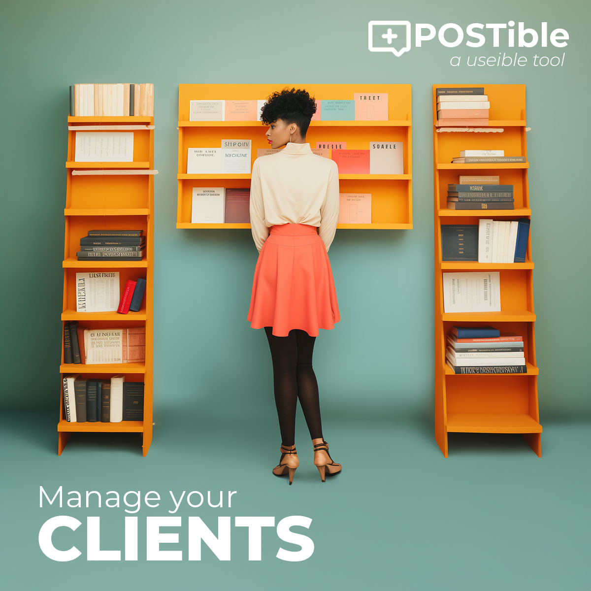 useible's tweet image. Stay organized, stay on top! With Postible, manage multiple clients effortlessly, keeping every campaign on track and successful. 📊🔍 #OrganizedSuccess