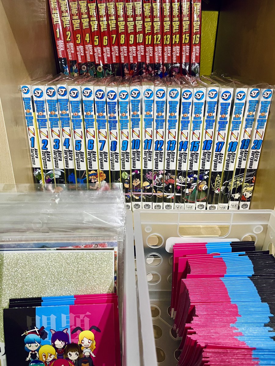 Getting #MAGC #papercraft ready in front of our #AkiraToriyama shrine ✊ #mondaianimegirlsclub