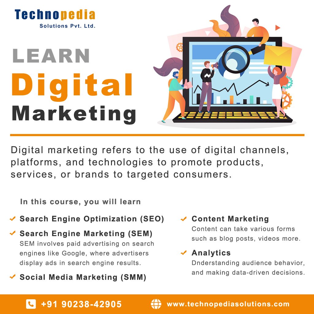 technopediasol's tweet photo. Mastering the Digital Landscape: Strategies for effective Digital Marketing. #Technopedia #seo #smm #googleads 

https://t.co/XqEtbB6VVH https://t.co/pGOAHNfGsC