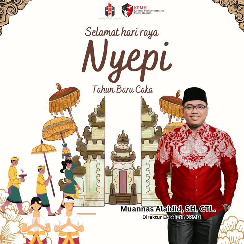 Selamat Hari Raya Nyepi semoga kebahagiaan dan kedamaian selalu menyertai sepanjang masa.