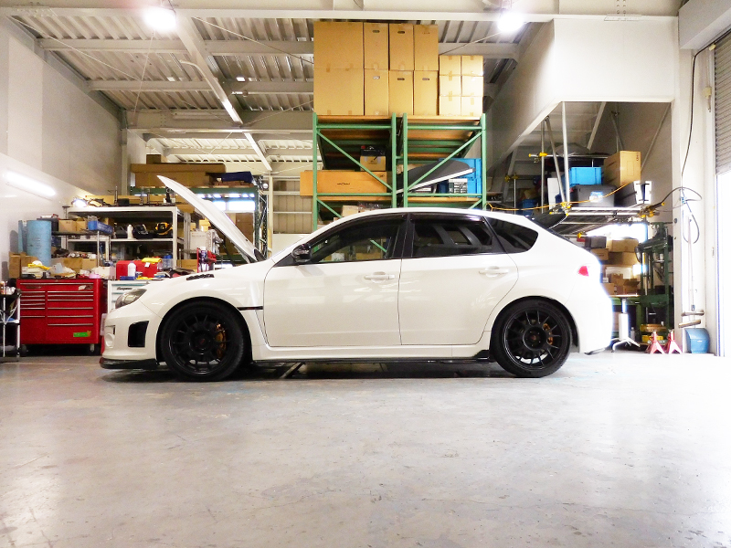ProvaYokohama's tweet photo. #wrxsti #grb #specc #スポーツラジエタ 交換 + #プラグ 交換 + #アライメント 調整 でのご来店です。メンテナンス＋α でのご相談で、通勤時に操舵感がシビアだとのこと。少し緩めの設定に調整いたしました、ありがとうございました！#subaru #prova #ohlins #alignment https://t.co/eekGrE7I4L