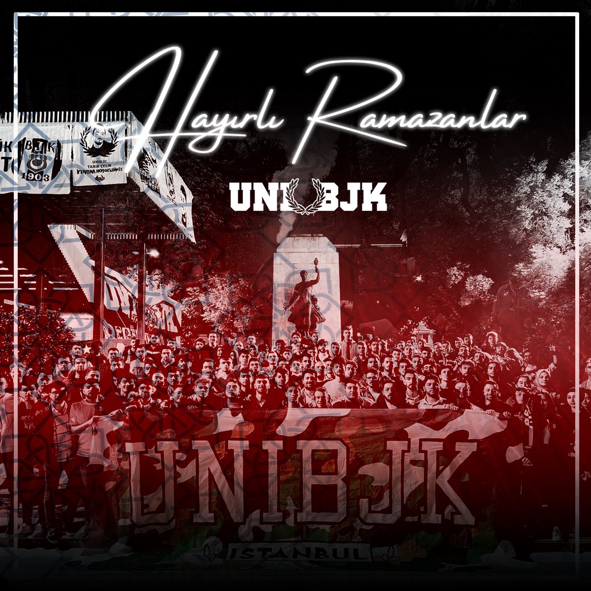 unibjkcom's tweet photo. Hoş Geldin 11 Ayın Sultanı 🌙 

#UNIBJK https://t.co/0AmTEyKZs1
