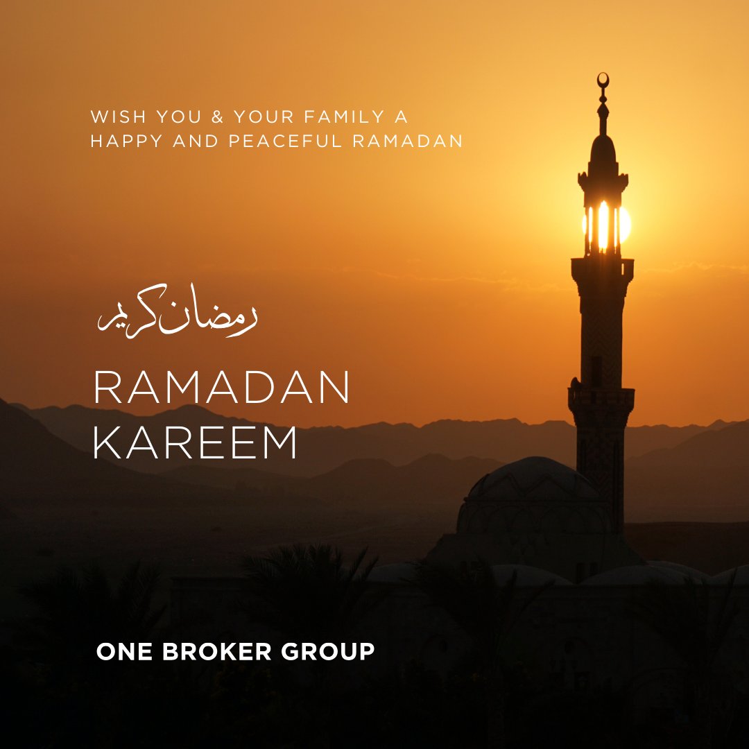 onebrokergroup's tweet photo. Ramadan Kareem!
⠀
May this holy month bring an abundance of blessings to you and your loved ones. https://t.co/iAQmwYzpSI
