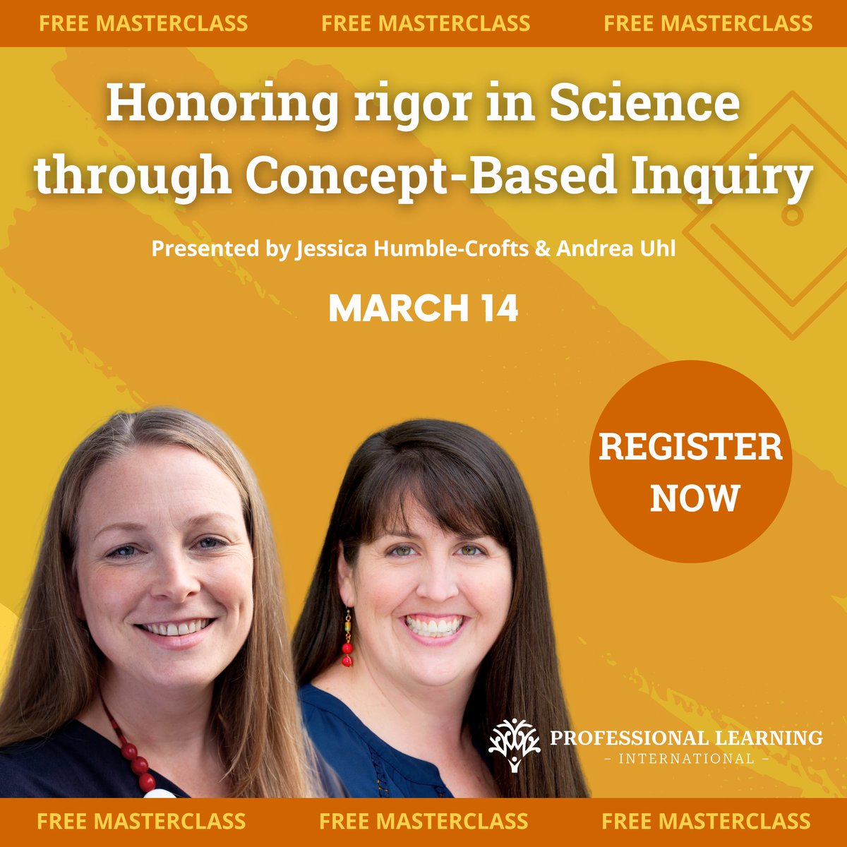 🚨 Science educators! Join our Masterclass on March 14, with Andrea Uhl & Jessica Humble-Crofts. Discover Concept-Based Inquiry strategies to enrich your science curriculum. Register free: bit.ly/3Qoyyg3
