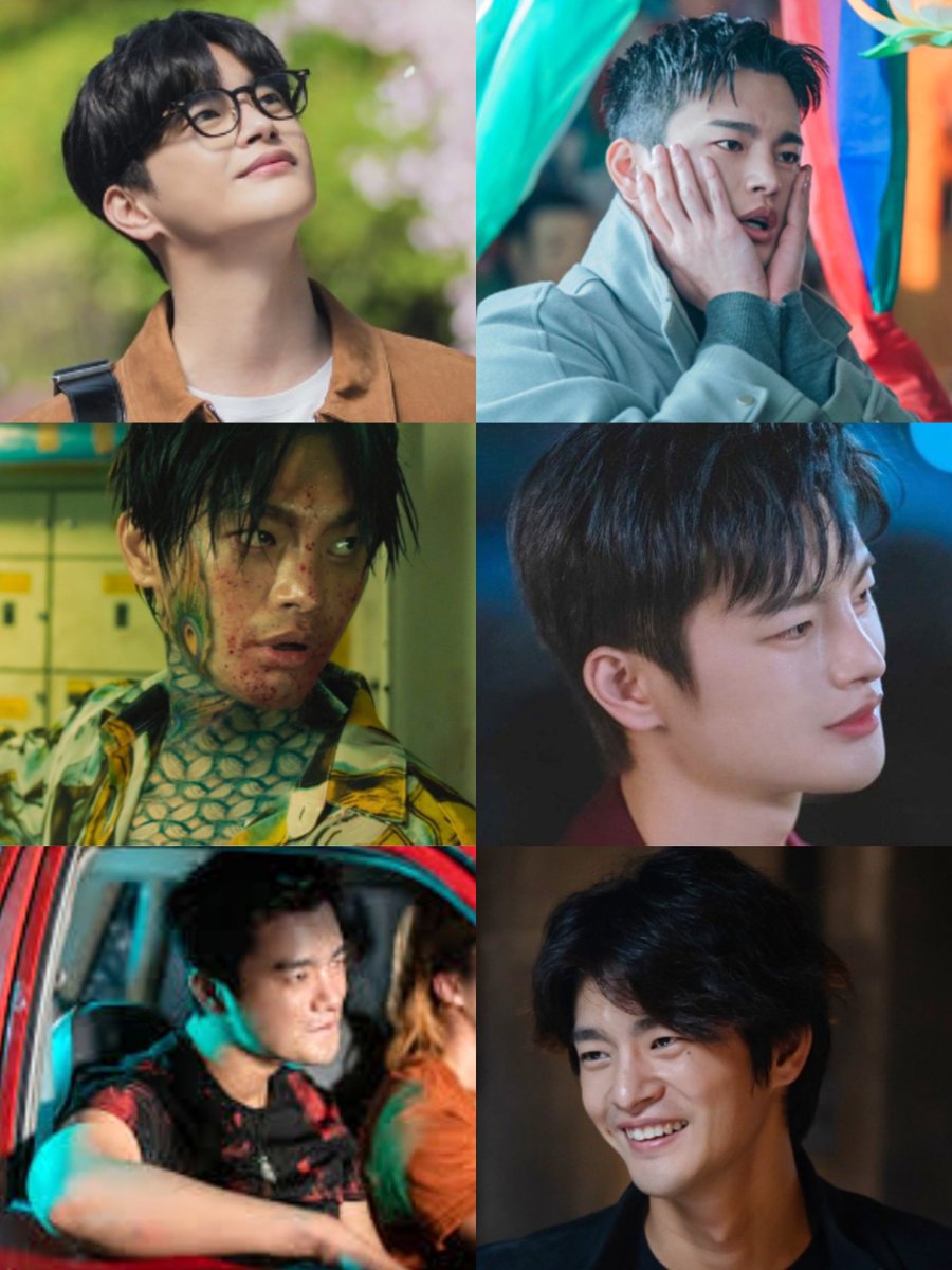 Is it really the same person🤯 ...not only did #seoinguk eat up his roles, each of them has a life of its own 💜💜

#deathsgame #cafeminamdang
#projectwolfhunting #doomatyourservice
#TheBoys #pipeline