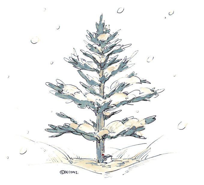 「シンプルな背景 雪」のTwitter画像/イラスト(新着)