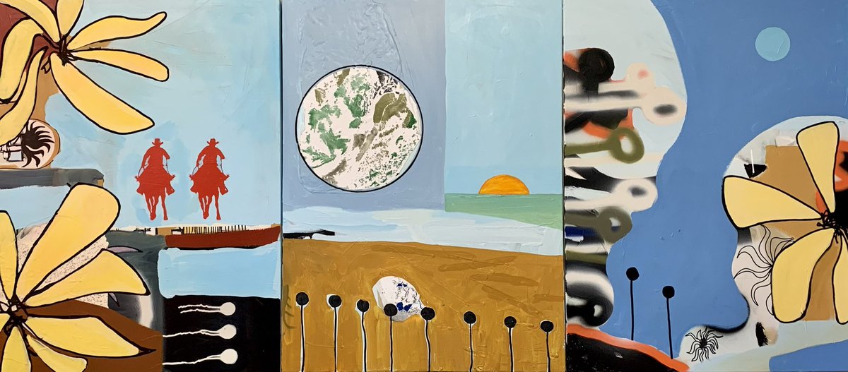 KitchenerWilson's tweet photo. @dr_alphalyrae Yep, was into abstract art before I was a scientist https://t.co/oTgOYjOgws