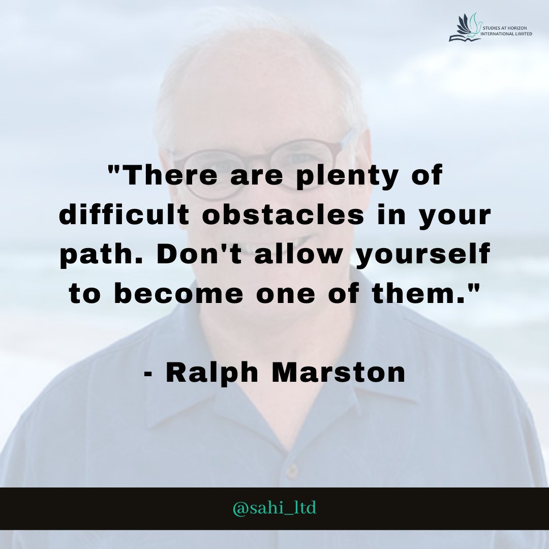 sahi_ltd's tweet photo. "There are plenty of difficult obstacles in your path. Don't allow yourself to become one of them."

-Ralph Marston

Have a Happy Monday!!!

#MondayMotivation #MondayMorning #MondayMood #mondayvibes✌️ #happymonday😊 #mondaymindset #monday #mondaymovement #mondaymantra #Monday https://t.co/a1ZfGg8IlF
