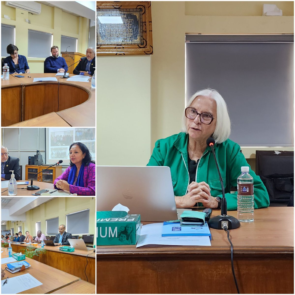 Ayshaniee's tweet photo. Listening to @NoonanRosslyn who lead the Capacity Assessment Mission of @NepalNHRC with the @APFHumanRights @OHCHRAsia @UNDPasiapac https://t.co/UYriK6O4F0