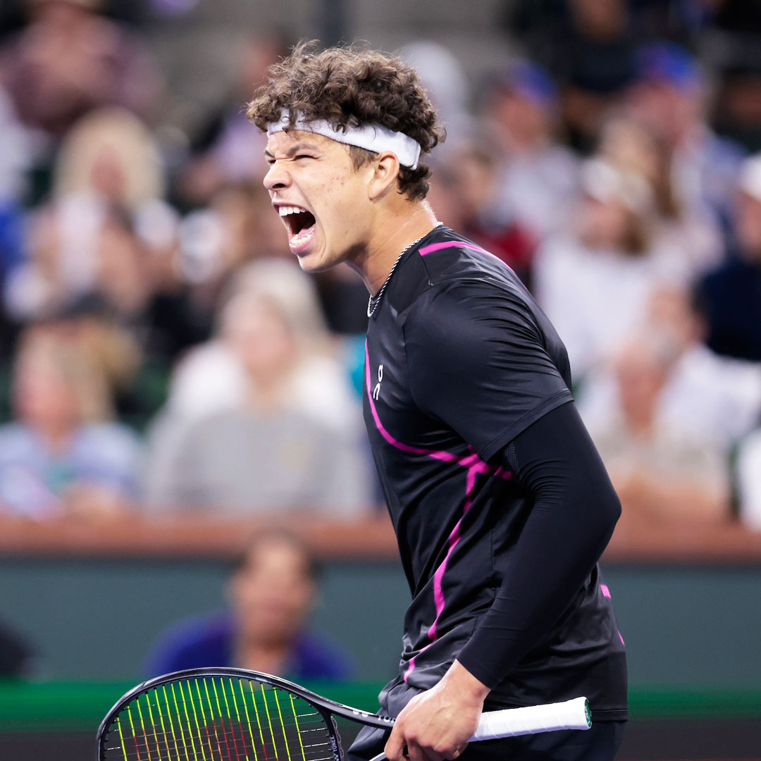 BNP Paribas Open (@bnpparibasopen) on Twitter photo Big win for Big Ben π
<a href="/BenShelton/">Ben Shelton</a> survives a 7-6(5) 3-6 7-6(5) marathon under the lights against Cerundolo & sets up a Round of 16 showdown with Sinner!
#IndianWells | #TennisParadise Big win for Big Ben π
<a href="/BenShelton/">Ben Shelton</a> survives a 7-6(5) 3-6 7-6(5) marathon under the lights against Cerundolo & sets up a Round of 16 showdown with Sinner!
#IndianWells | #TennisParadise