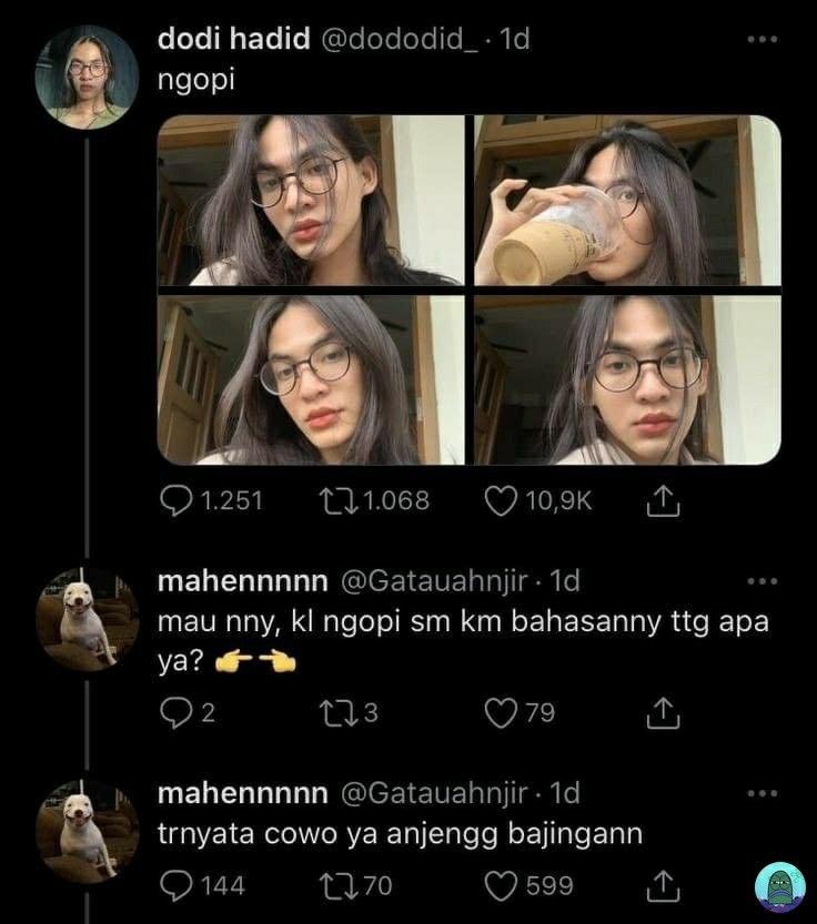 BintangAnuger13's tweet photo. KUMPULAN TWEET LUCU DI X

A THREAD https://t.co/vnA6jLkPml