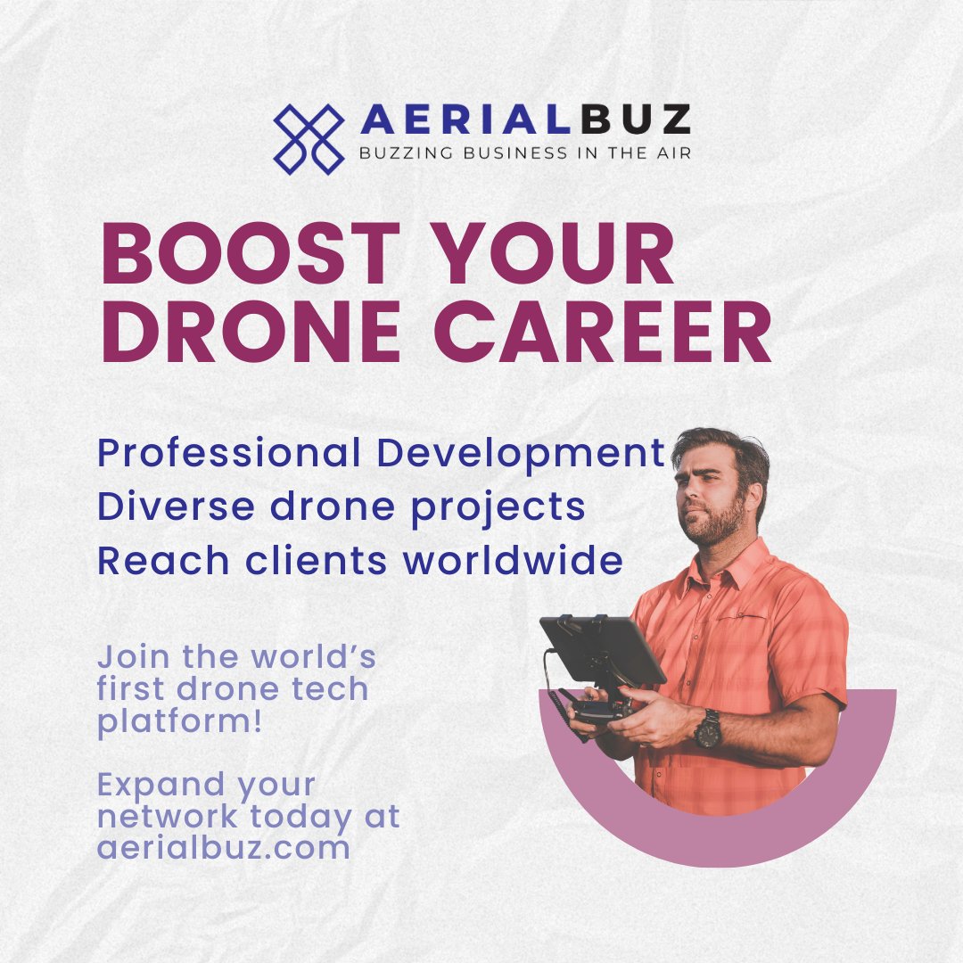 AerialBuz's tweet photo. Looking to advance your drone career? Dive into the latest techniques and innovations that can accelerate your journey to success

#ExploreWithDrones #AerialViews #DroneAddicts #DroneFly #Dronestagram #BirdsEyeView #DroneFootage #AboveTheClouds #FlyWithDrones #DronesAreGood https://t.co/H7Kw38LaUJ