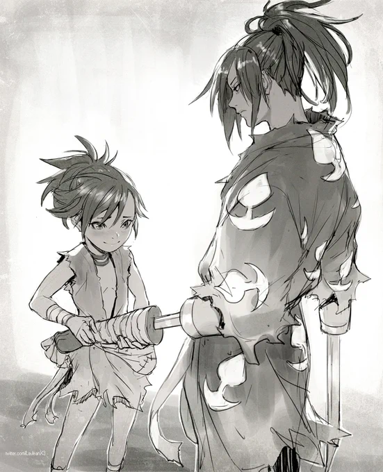 Throwback
Dororo fan art 