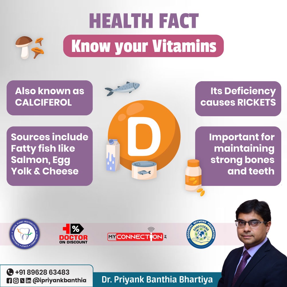 Feeling low on energy? Vitamin D deficiency could be the culprit. Get tested and boost your sunshine vitamin! . . #KnowYourVitamins #VitaminDPower #ipriyankbanthia #HealthFacts #Oscar #indore #oppenheimer #isampoorna #doctorondiscount #isampoorna #dentalplanetmultisolutions