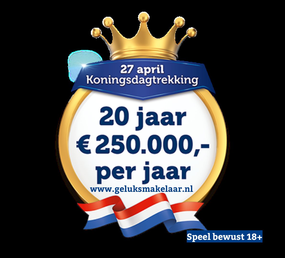 #KONINGSDAGLOTEN, ze zijn er alweer!
👑 20 jaar €250.000 per jaar. 👑
Heel lot XL €20
1/5 lot XL €4
#WEBSHOP
geluksmakelaar.nl
#Primera #PrimeraZwolle #PrimeraKosterman #Lotkopen #StaatslotKopen #Al6xDeHoofdprijs #Al4xDeJackpot