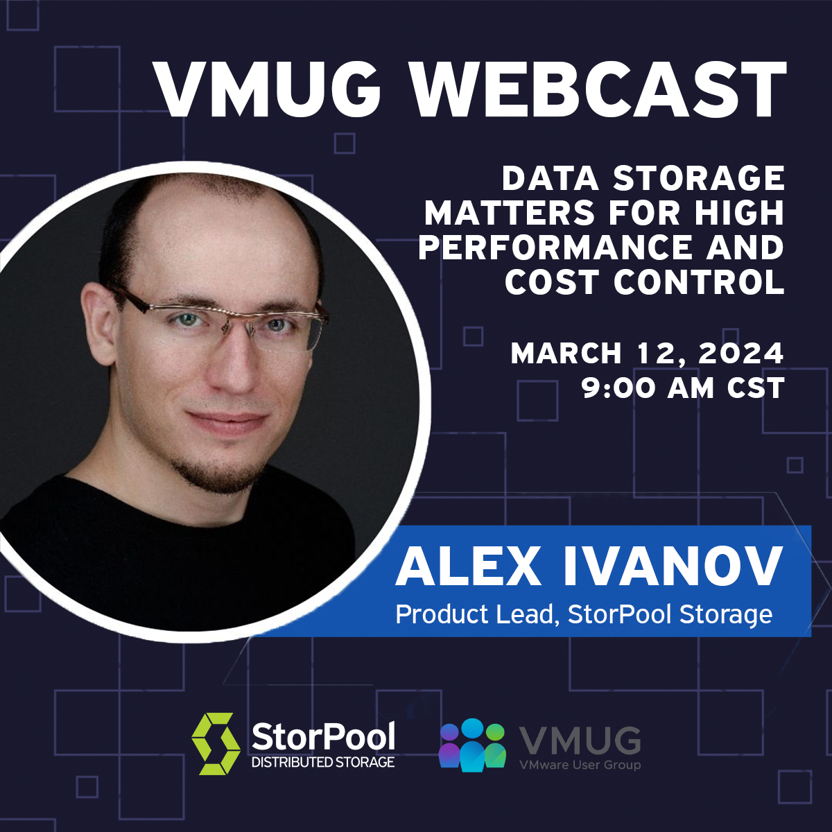 storpool's tweet photo. Join us for a resourceful discussion on navigating block storage that delivers the speed, reliability, and agility required by modern cloud infrastructure.

👉 https://t.co/34Bv8zfyxM 

#StorPoolStorage #VMUG #VMware #BlockStorage #SoftwareDefinedStorage #Webinar #BulgariaTech https://t.co/J1kNf6B9SU