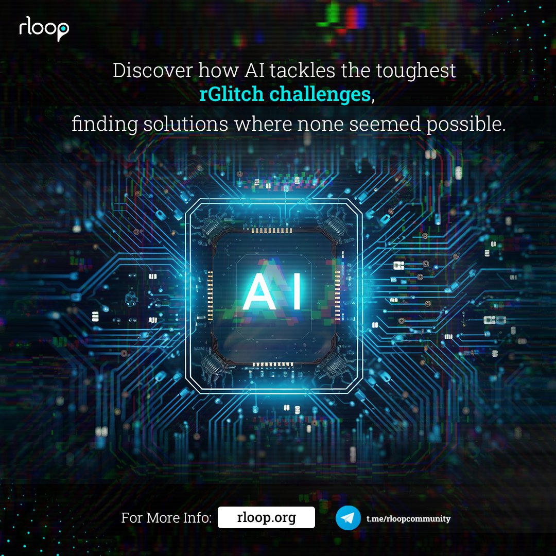 rLoopDAO's tweet photo. Discover how AI tackles the toughest rGlitch challenges, finding solutions where none seemed possible.
Join us on Telegram : https://t.co/qRItTfxFVC
#AI #decentralized #rFlight #rLoopToken #NFTs #Hyperlooptechnology #Web3 #DAO #crypto #hyperloop #rloop #AI #realworld #Travel #ArtificialIntelligencem #Hyperloop