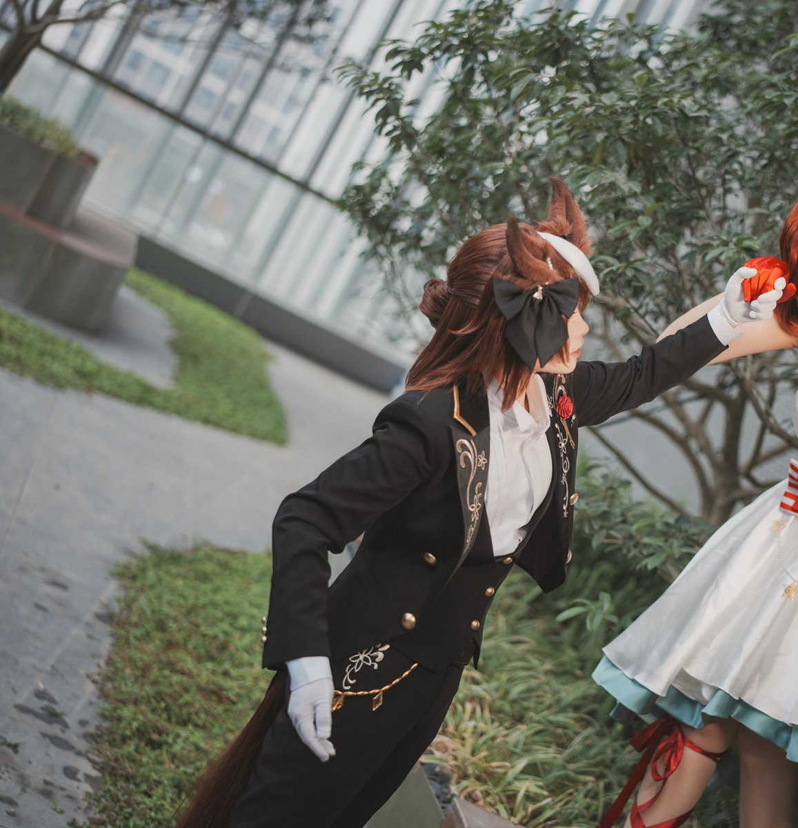 Alier0420's tweet photo. さあ、踊ろう！ネイチャ！！

#テイネイ
#cosplay https://t.co/4A0qgSClLM