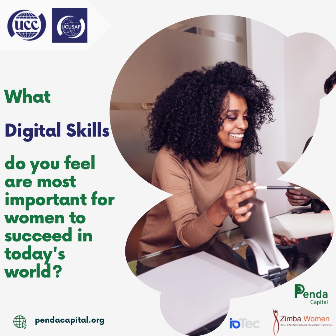 Penda Capital (@capitalpenda) on Twitter photo Happy New Week!
QOTD; What digital skills are the most important for women to succeed in today’s world?
The comment with the engagement will get a free Digital Literacy training.
<a href="/UCC_Official/">UCC</a> <a href="/UCC_ED/">Hon. Nyombi Thembo</a> <a href="/ConsumerUCC/">UCC Consumer Affairs</a> <a href="/ZimbaWomen/">Zimba Women</a> <a href="/ioTec_Limited/">ioTec Limited</a> <a href="/WeShareChange/">ShareChange</a>
#HerDigitalFutureUG Happy New Week!
QOTD; What digital skills are the most important for women to succeed in today’s world?
The comment with the engagement will get a free Digital Literacy training.
<a href="/UCC_Official/">UCC</a> <a href="/UCC_ED/">Hon. Nyombi Thembo</a> <a href="/ConsumerUCC/">UCC Consumer Affairs</a> <a href="/ZimbaWomen/">Zimba Women</a> <a href="/ioTec_Limited/">ioTec Limited</a> <a href="/WeShareChange/">ShareChange</a>
#HerDigitalFutureUG