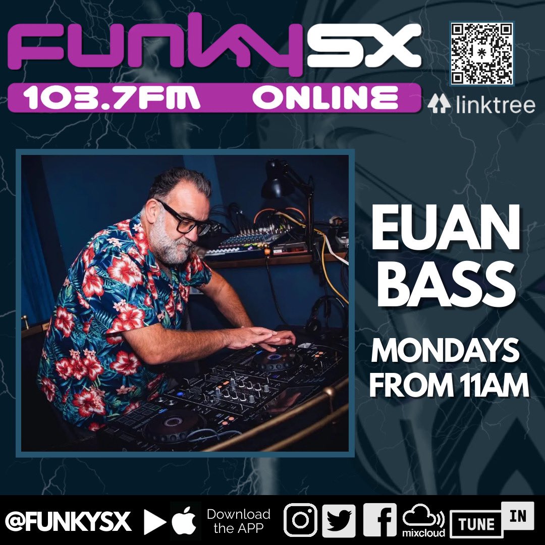 Today is my debut show in @FunkySX at 11:00am 

#RadioShow #soul #housemusic 

funkysx.com