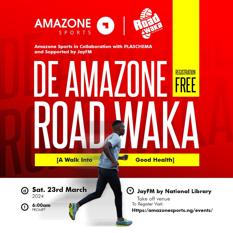 After <a href="/freezle_/">Freezle 🇳🇬</a> organised the Jos City Trek last year I instantly liked the idea of road walks. This <a href="/jennysportsvibe/">Jennifer Okoye Sports Vibe (De Amazone RoadWaka)</a> walk I will be there 
<a href="/takuluku7/">Takuluku7</a> thank you for reaching out.
Jos City, set aside 23rd of this month as a day you will walk, exercise and connect with people.