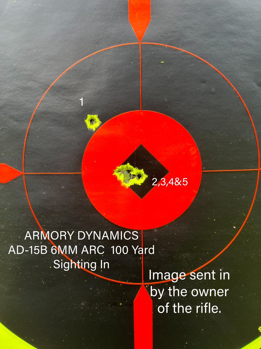 armorydynamics's tweet photo. Owner of a custom Armory Dynamics LLC AD-15B in 6MM ARC sent in this image. #armorydynamics https://t.co/ULQvEPE9qY