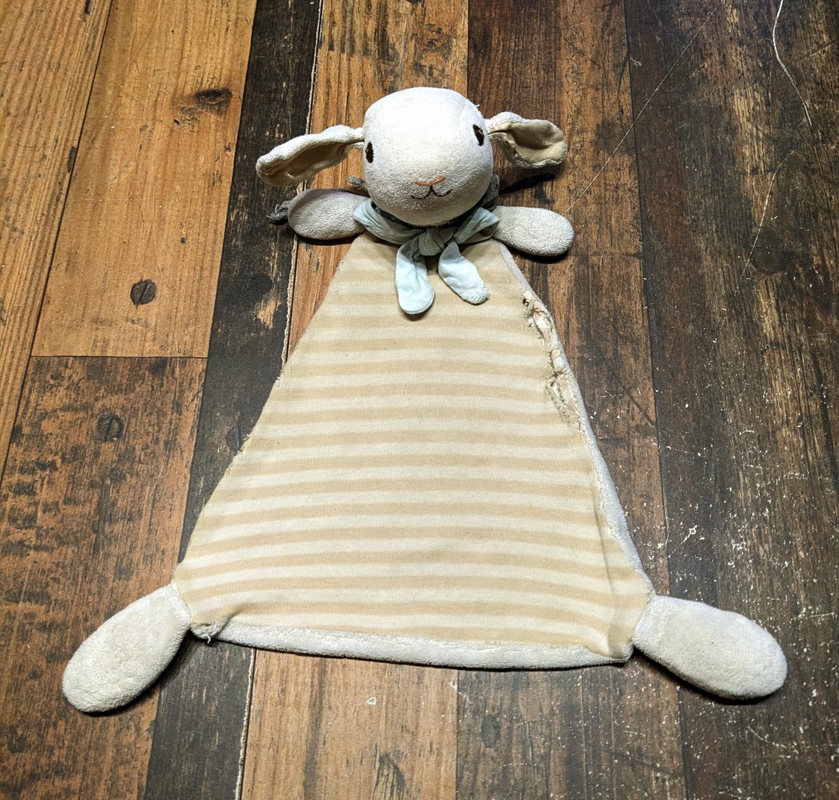 #twitterdoyourmagic

Der beste Freund von Mini (im #autismus Spektrum) ist inzwischen zum x-ten Mal ziemlich durchgeliebt, und ich habe nur noch eines davon als Ersatzteillager...
Hat zufällig hier jemand so eines (sh. BiBesch) ungenutzt rumliegen und würde es uns verkaufen? 🥺🐑