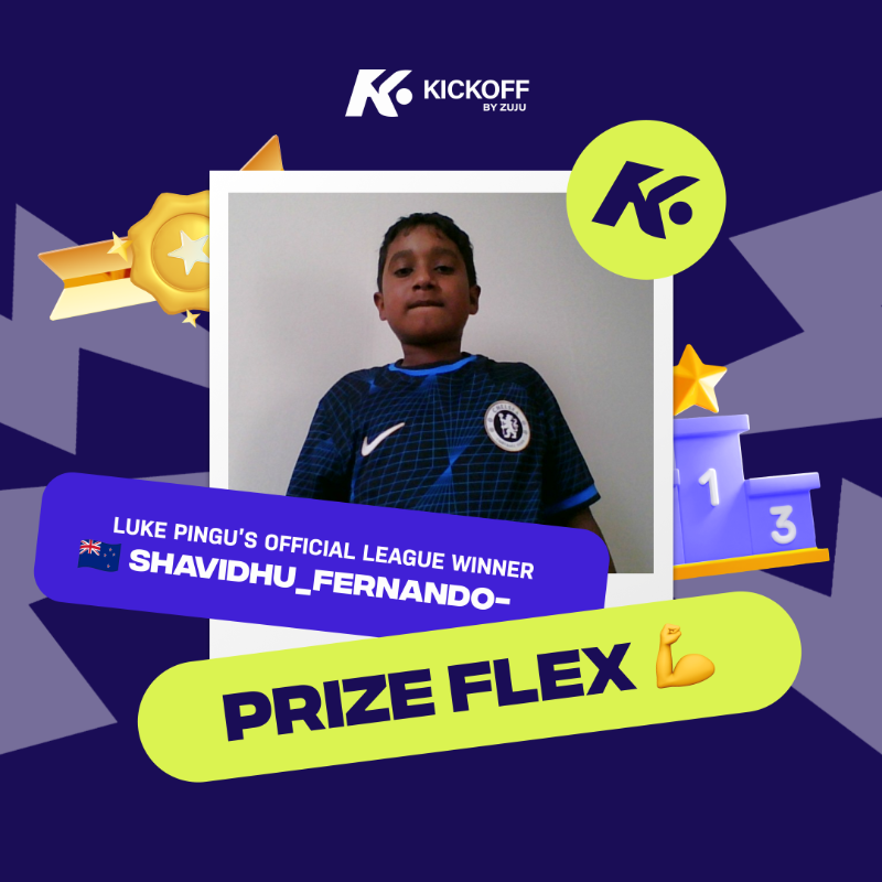 kickoffbyzuju's tweet image. 𝐏𝐑𝐈𝐙𝐄 𝐅𝐋𝐄𝐗 💪 Shavidhu_fernando- from New Zealand won Chelsea’s 23/24 Away kit by topping Luke Pingu’s Official League! Congratulations!

Join our free-to-play prediction leagues before it’s too late! ➡️ bit.ly/ZujuAvailableL…

#KickoffbyZuju #PrizeFlex