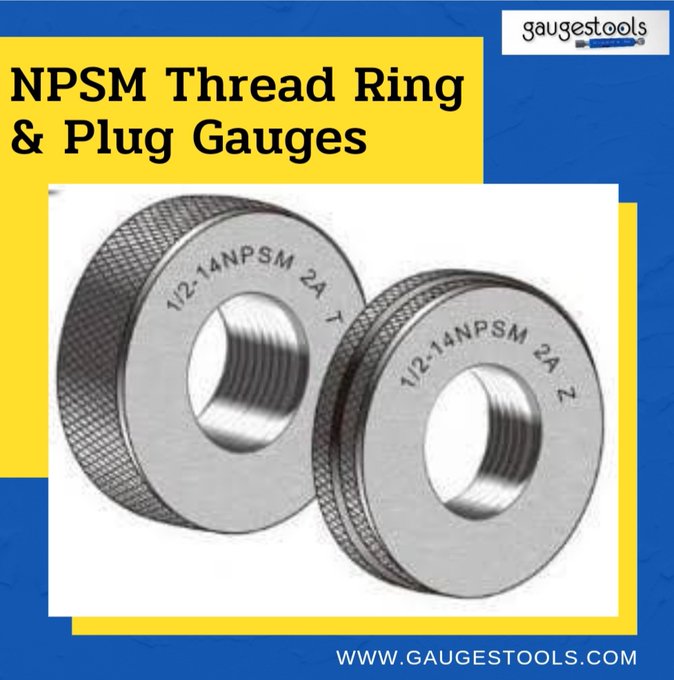 gaugestools's tweet photo. NPSM Thread Gauges is American Standard Straight Pipe Thread for free fittings Mechanical joints gauges. Their straight pipe thread gauges are produced perfectly. Click on the link to buy the product : https://t.co/D4Gh8o7YBE.
.
#gauges #perfection #precise #Business #specialtool https://t.co/l5V7EciXJO