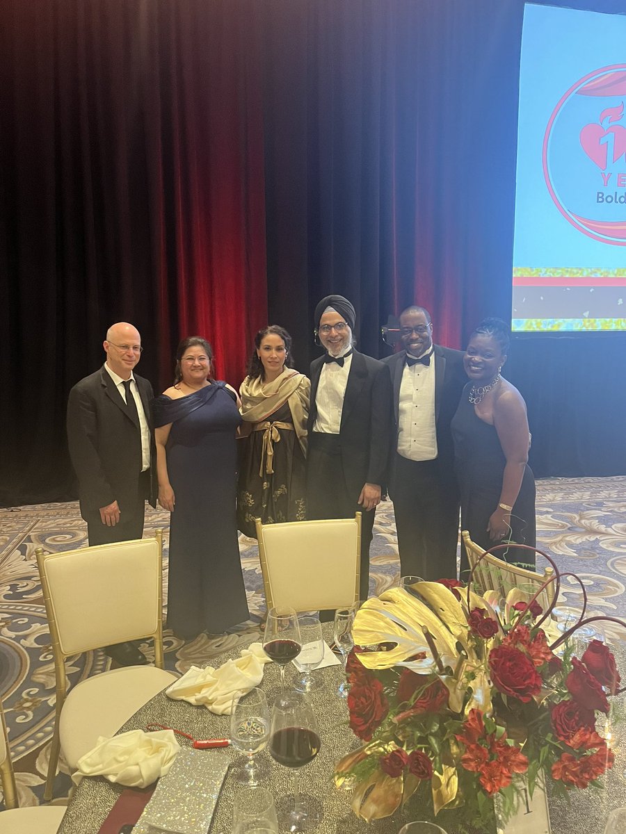 Enjoyed supporting the <a href="/American_Heart/">American Heart Association</a>  via the #DCHeartBall  with friends  of the <a href="/ACCinTouch/">American College of Cardiology</a>  #HeartMatters #CHD  #Advocacy #HealthEquity  #100YearsOfAHA