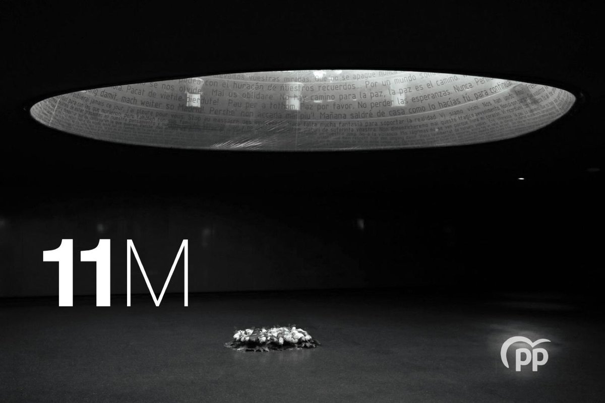 Recordamos con profundo respeto a víctimas y familiares del 11M.

En cualquier país del mundo sería solo eso, pero Sánchez se empeña también en ser una anomalía en esta cuestión.

Las víctimas no merecen que el duelo nacional se convierta en una campaña de división y manipulación