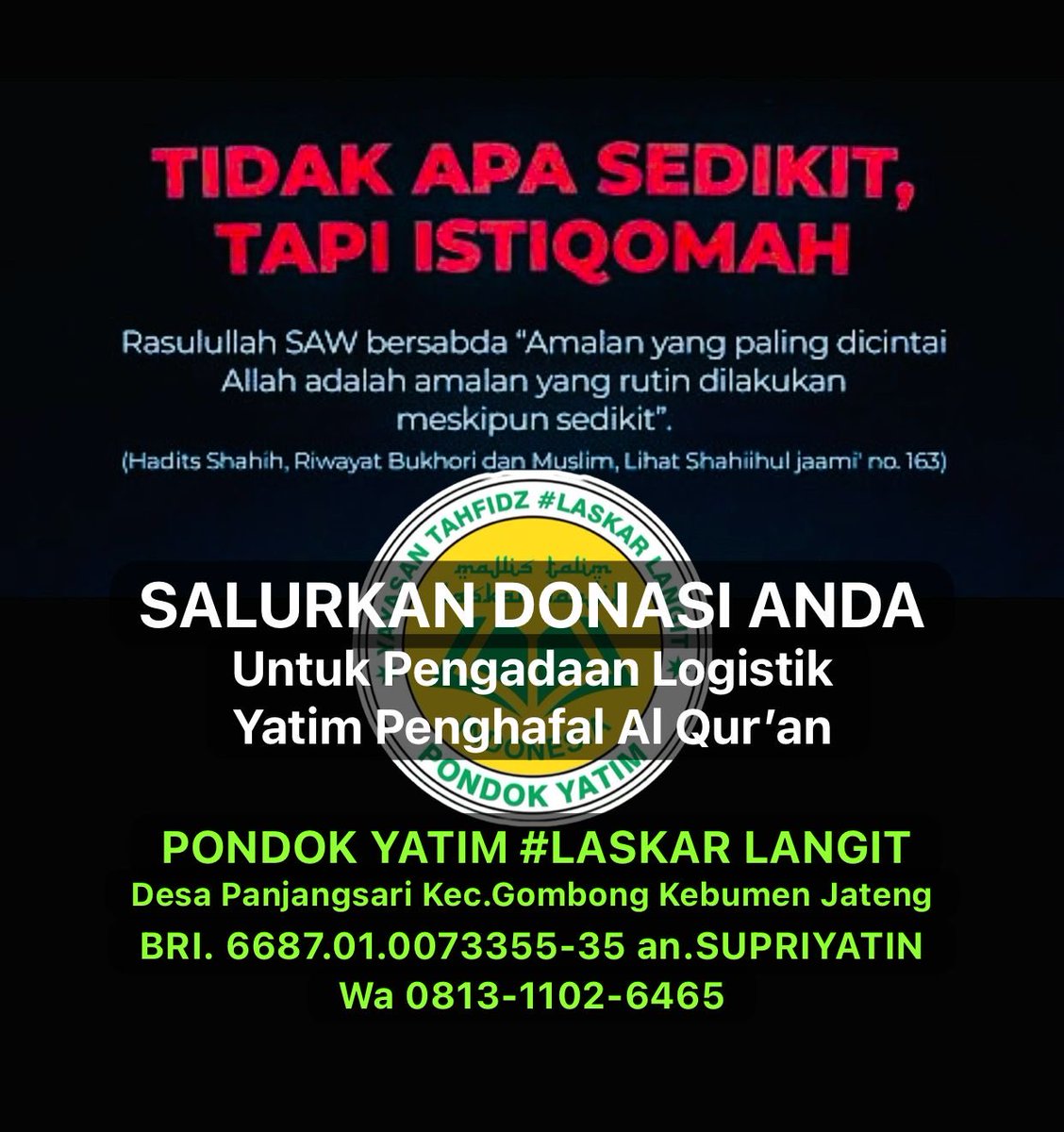 INDAHNYA BERBAGI DIBULAN SUCI