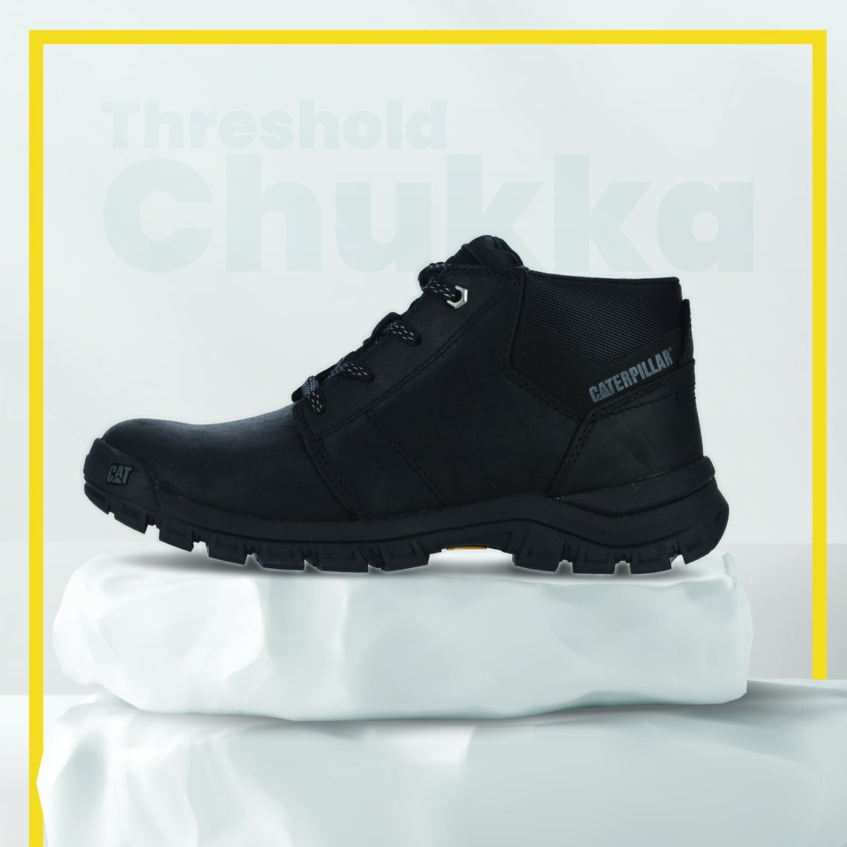 Rugged style and unstoppable, step boldly into any terrain with the Cat Threshold Chukka boots.

R2,199.99
#Catfootwearsa