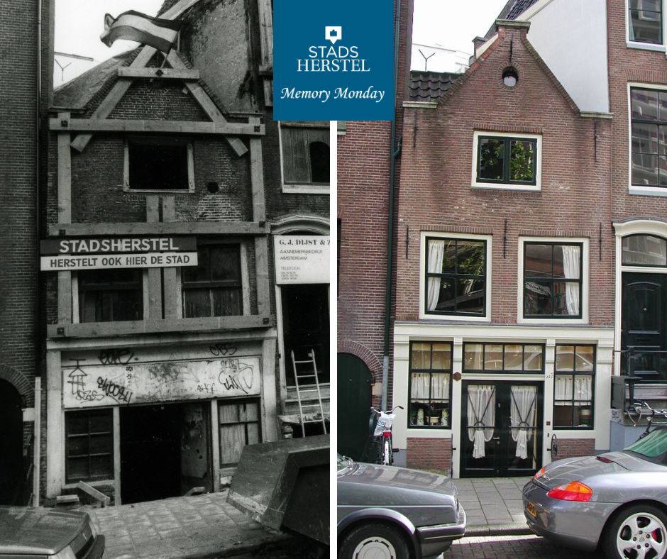 #MemoryMonday Klein vanwege de oorspronkelijke bouwhoogte. Spuistraat 255a, Amsterdam
#Erfgoedredders | #Onderonzevleugels | #Stadsherstellen | #Stadsherstellers