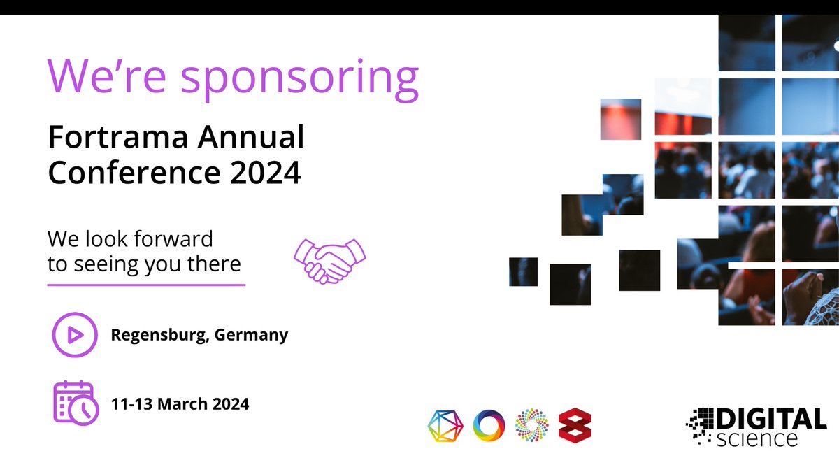 digitalsci's tweet photo. Guten Morgen, Regensburg! @digitalsci is delighted to sponsor the #Fortrama Annual Conference, with the theme: #AI and its importance for research funding & transfer.
🗓️ 11-13 March 2024
📍 Regensburg, Germany
We're exhibiting @DSDimensions @altmetric @figshare & @Symplectic. https://t.co/kIVMnQyQL1