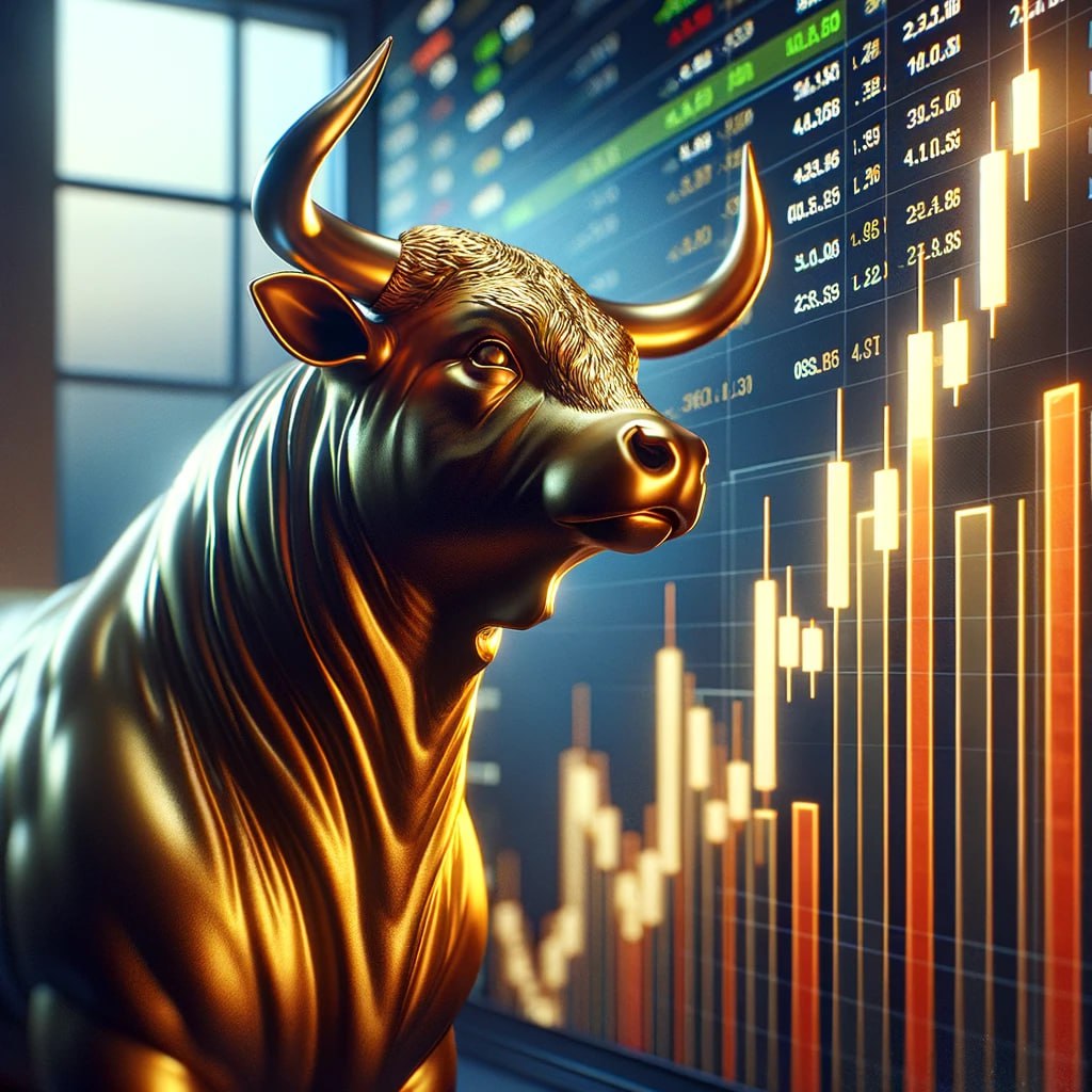 GoldCowCoin's tweet photo. "This 'coin cow' is ready to pasture in the galaxy of money! Interstellar Wealth Farm #bullwalk" https://t.co/gKHvs39fzD
